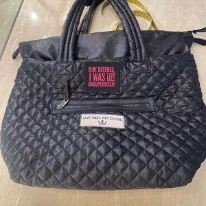 Oliver Thomas - kitchen sink bag - NWT - and patches